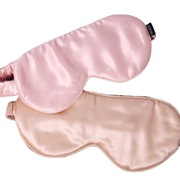 Luxury 19mm silk eye mask Travel set Adjustable 6A Grade Silk Suzhou